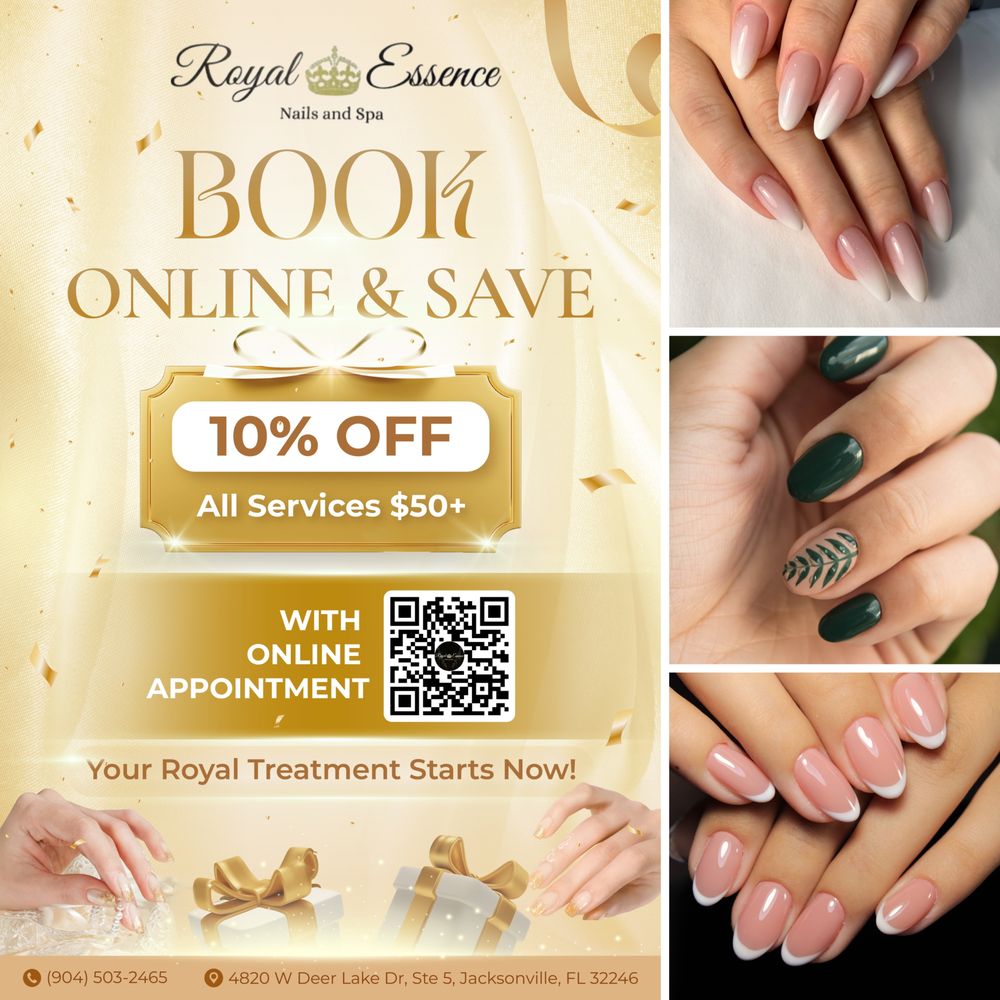 Royal Essence Nails Logo