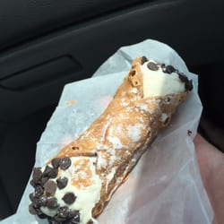 Chocolate chip cannoli