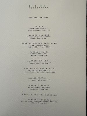 Menu photo 6 Vespertine Culver City, CA Menu photo 6 Vespertine Culver City, CA