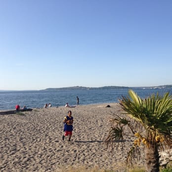 Alki Beach Park - Sunny day - Parks Near Me - Seattle, Washington