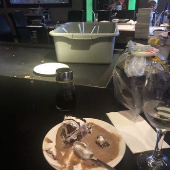 Nikko Hibachi - Melted cake and dirty dish bucket - Japanese Near Me - Fresh Meadows, New York Nikko Hibachi - Melted cake and dirty dish bucket - Japanese Near Me - Fresh Meadows, New York