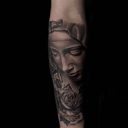Hard Knox Tattoo Studio - Virgin Mary by IVAN