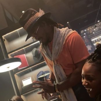 Fellaship - Cam Newton stopped by our table! - Cigar Bars Near Me - Atlanta, Georgia