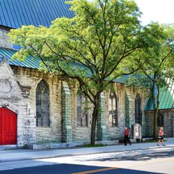 St Paul's Cathedral - St. Paul's entry door is at 220 East Fayette St in downtown Syracuse