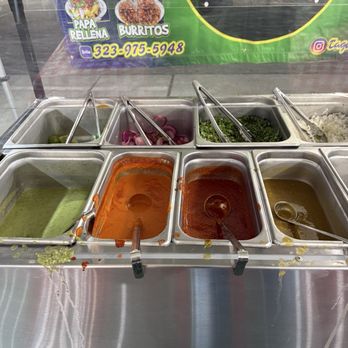 Taqueria El Chacho - Salsa bar - Tacos Near Me - Santa Clara, California Taqueria El Chacho - Salsa bar - Tacos Near Me - Santa Clara, California