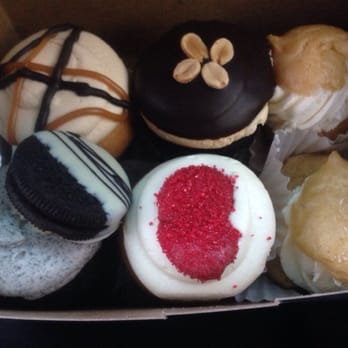 Sugar Bakery - Caramel, peanut butter, cream puff, Oreo, vanilla, cream puff. - Bakeries Near Me - West Roxbury, Massachusetts