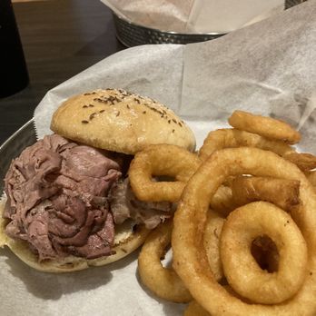 Laurie's Restaurant - a sandwich and onion rings - American Near Me - Warsaw, New York Laurie's Restaurant - a sandwich and onion rings - American Near Me - Warsaw, New York