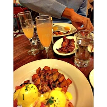The Smith - Smoked Salmon Eggs Benedict... Steak &Eggs with a side of bacon and Bellinis - New American Near Me - New York, New York The Smith - Smoked Salmon Eggs Benedict... Steak &Eggs with a side of bacon and Bellinis - New American Near Me - New York, New York