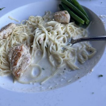 Pier 29 Waterfront Restaurant - Ballena Pasta (tossed the shrimp and ate the sausage) - Seafood Near Me - Alameda, California Pier 29 Waterfront Restaurant - Ballena Pasta (tossed the shrimp and ate the sausage) - Seafood Near Me - Alameda, California