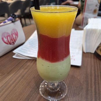 Arabisca Cafe - Tasty but very heavy. Mango, strawberry and avocado. - Mediterranean Near Me - Cypress, Texas Arabisca Cafe - Tasty but very heavy. Mango, strawberry and avocado. - Mediterranean Near Me - Cypress, Texas