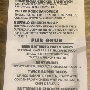 Ponderosa Brewing - Breweries Near Me - Albuquerque, New Mexico