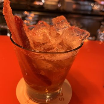 Scampo - "Manhattan" served on the rocks - Italian Near Me - Boston, Massachusetts Scampo - "Manhattan" served on the rocks - Italian Near Me - Boston, Massachusetts