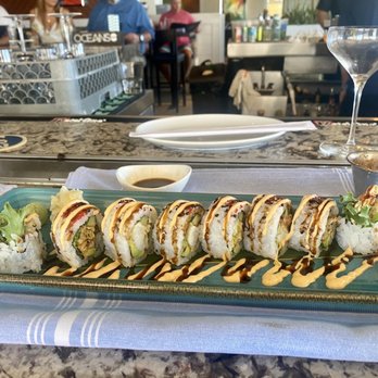 Oceans 234 - Spider roll! - New American Near Me - Deerfield Beach, Florida Oceans 234 - Spider roll! - New American Near Me - Deerfield Beach, Florida