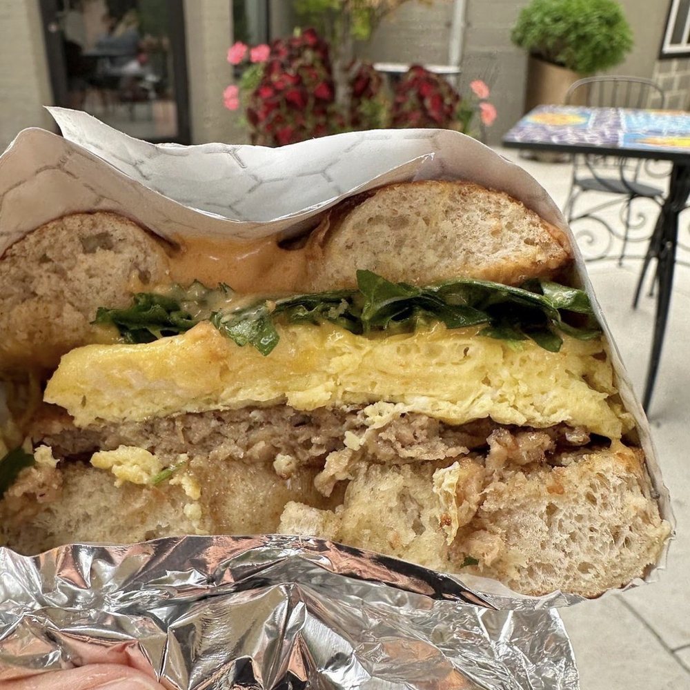 Artesano Cafe - Vegan bagel with "egg" - Coffee Roasteries Near Me - Philadelphia, Pennsylvania Artesano Cafe - Vegan bagel with "egg" - Coffee Roasteries Near Me - Philadelphia, Pennsylvania