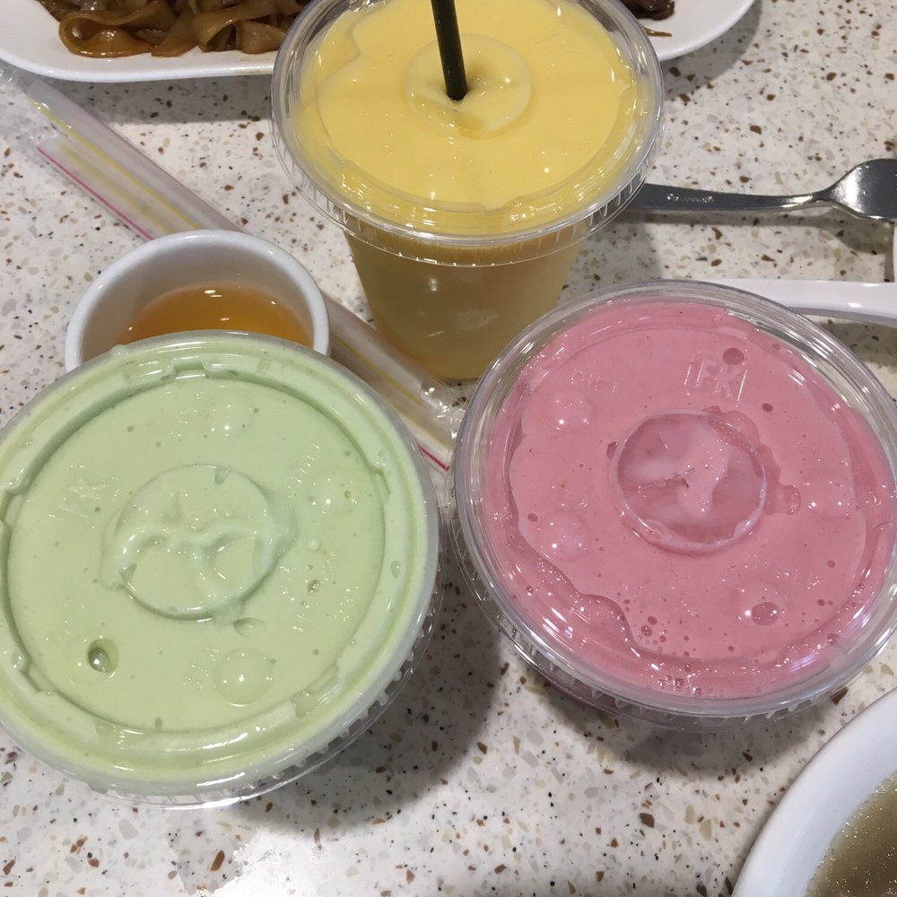 I Love Pho - Mango, strawberry and avocado shake - Vietnamese Near Me - Mississauga, Ontario