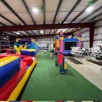 207 Bounce - Interior of The bounce building. - Bounce House Rentals Near Me