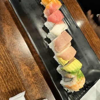 Fukuda - Rainbow roll - Japanese Near Me - The Woodlands, Texas Fukuda - Rainbow roll - Japanese Near Me - The Woodlands, Texas