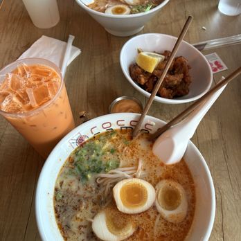 Rococo Ramen - Spicy Tonkotsu Ramen, Japanese fried chicken, and Thai tea! - Ramen Near Me - Granada Hills, California Rococo Ramen - Spicy Tonkotsu Ramen, Japanese fried chicken, and Thai tea! - Ramen Near Me - Granada Hills, California