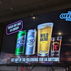 The Office Bar - Menu