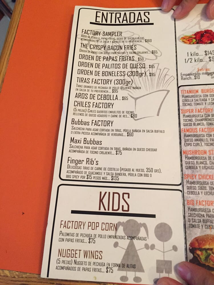 HOT WINGS FACTORY Updated June 2024 Francisco I. Madero 820