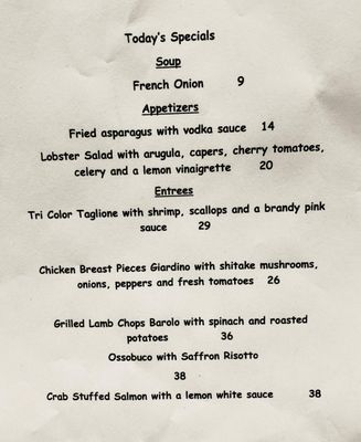 Menu photo 2 Valentina's Ristorante Mount Vernon, NY Menu photo 2 Valentina's Ristorante Mount Vernon, NY