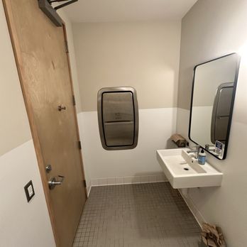 Ray Ray’s Tacos - Bathroom with a changing table! Kuddos! - Tacos Near Me - St. Helena, California Ray Ray’s Tacos - Bathroom with a changing table! Kuddos! - Tacos Near Me - St. Helena, California
