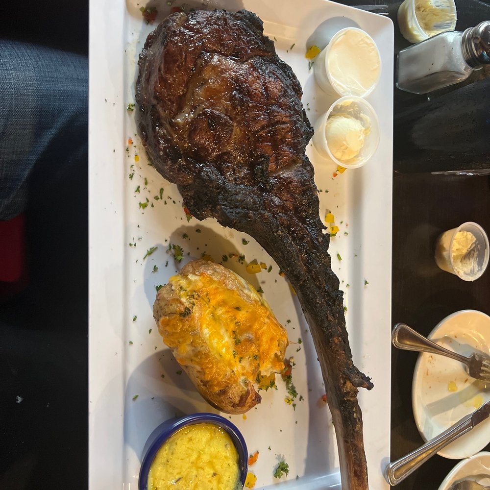Black Rock Steakhouse - a plate of food - Steakhouses Near Me - Springfield, Vermont