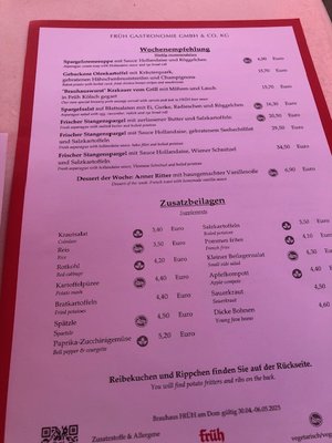 Menu photo 2 FRÜH am Dom Cologne, NW