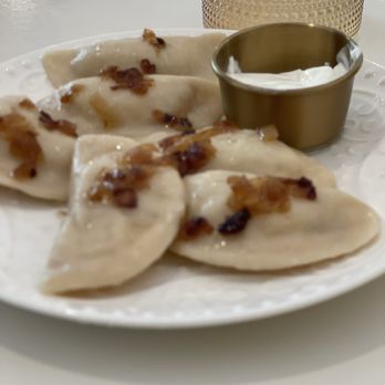 Baba Pierogies - Potatoes and Onions Classical Pierogi - Coffee & Tea Near Me - Delray Beach, Florida Baba Pierogies - Potatoes and Onions Classical Pierogi - Coffee & Tea Near Me - Delray Beach, Florida