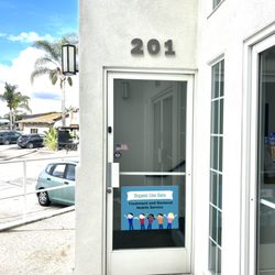 The door to our suite