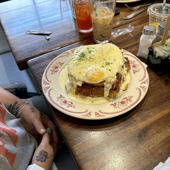 Eggstasy - Eggstasy Croque Madame sandwich - Breakfast & Brunch Near Me - Phoenix, Arizona
