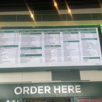 The Taco Stand - Menu - Tacos Near Me - Houston, Texas