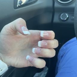 What I got, look'n like some teeth or duck nails (which I didn't want duck nails)