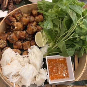 Bhan Mae Vane - Fried Clear Rice Roll Wraps - Thai Near Me - Alameda, California Bhan Mae Vane - Fried Clear Rice Roll Wraps - Thai Near Me - Alameda, California