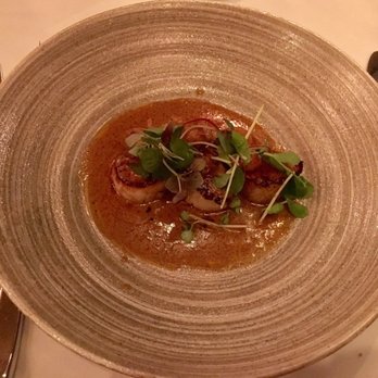 Stage Left Steak - Scallops with crawfish sauce - American Near Me - New Brunswick, New Jersey Stage Left Steak - Scallops with crawfish sauce - American Near Me - New Brunswick, New Jersey
