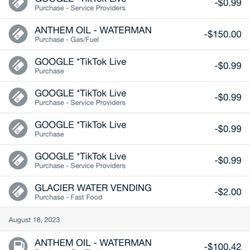 Anthem - Prove of my transaction
