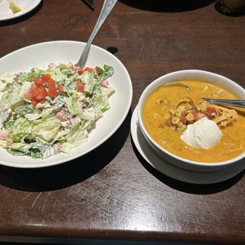 Firebirds Wood Fired Grill - BLT Salad and Tortilla soup - Steakhouses Near Me - Hoover, Alabama