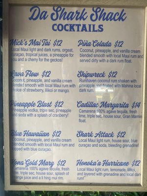 Menu photo 4 Da Shark Shack Kailua-Kona, HI Menu photo 4 Da Shark Shack Kailua-Kona, HI