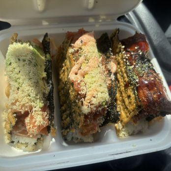 Kingbop - Salmon Taco, [Best] Spicy Tuna Taco, Unagi Taco - Korean Near Me - Los Angeles, California