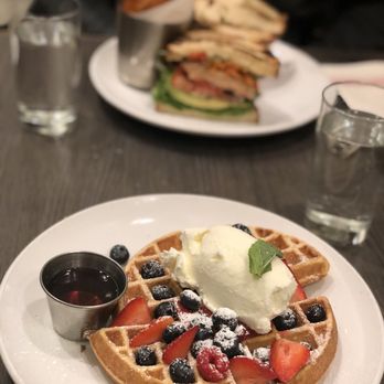Friedman's - Belgian Buttermilk Waffle (GF) - Breakfast & Brunch Near Me - New York, New York Friedman's - Belgian Buttermilk Waffle (GF) - Breakfast & Brunch Near Me - New York, New York