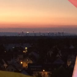 Ebbelwoifest Langen - Frankfurt aus dem Riesenrad