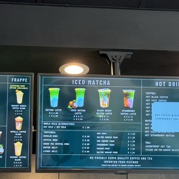 Le'Drip Coffee And Tea - Menu - Coffee & Tea Near Me - Houston, Texas Le'Drip Coffee And Tea - Menu - Coffee & Tea Near Me - Houston, Texas