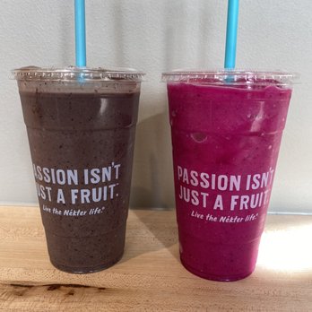 Nekter Juice Bar - Popeye's Acai and Pink Flamingo Berry Banana - Acai Bowls Near Me - Redmond, Washington Nekter Juice Bar - Popeye's Acai and Pink Flamingo Berry Banana - Acai Bowls Near Me - Redmond, Washington