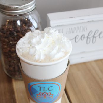 TLC Coffee House - a cup of coffee with whipped cream - Coffee & Tea Near Me - Maroa, Illinois TLC Coffee House - a cup of coffee with whipped cream - Coffee & Tea Near Me - Maroa, Illinois