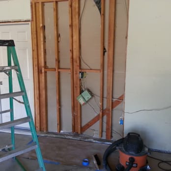 Triple N Construction - Garage wall damaged by car - General Contractors Near Me - Riverbank, California