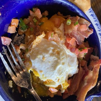 Cracker Barrel Old Country Store - My bacon and egg casserole. It would have been a better photo if I hadn't take a bite out of it first. - Southern Near Me - Bakersfield, California Cracker Barrel Old Country Store - My bacon and egg casserole. It would have been a better photo if I hadn't take a bite out of it first. - Southern Near Me - Bakersfield, California