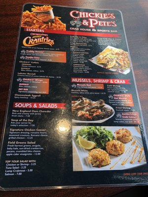 Menu photo 6 Chickie's and Pete's Philadelphia, PA Menu photo 6 Chickie's and Pete's Philadelphia, PA