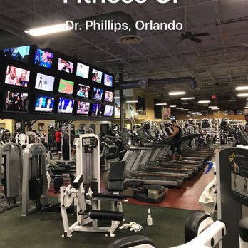 Fitness CF - Orlando Dr Phillips - After Gold's name was taken away I can tell the business here slowed down but the still the best equipped facility in Dr Phillips area . - Gyms Near Me - Orlando, Florida