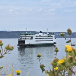 Ruston Way Waterfront - Nice to see the ferry