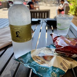 The Ronald Reagan Pub - Almost $10 for a water and two bags of chips...